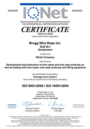 Brugg Certification